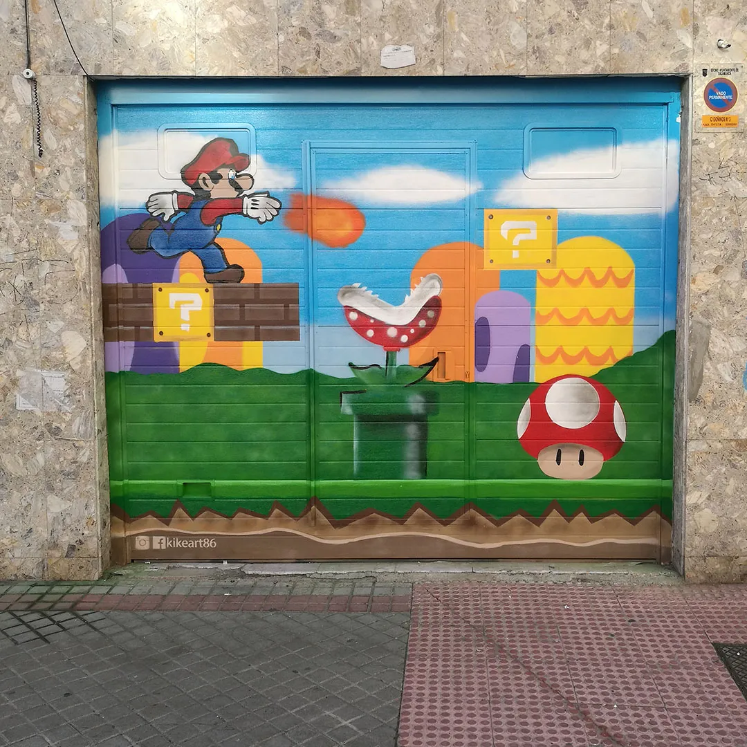El primer mural