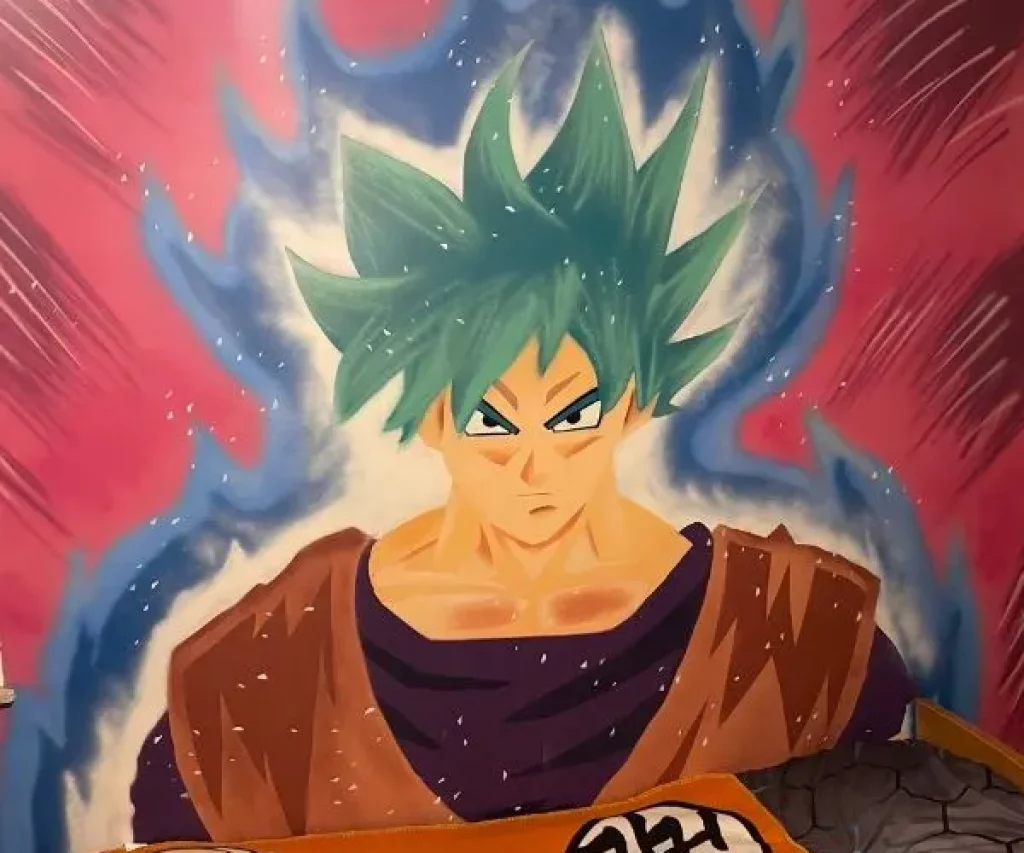 Mural de Goku