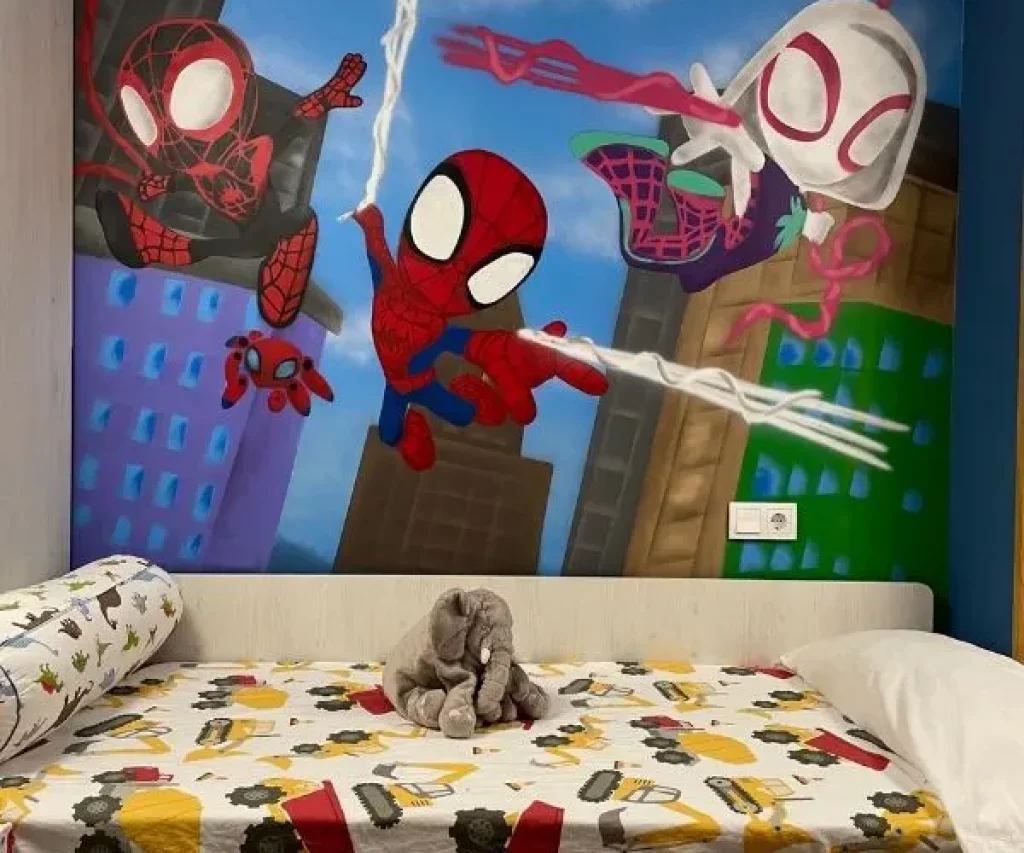 Habitación de Spiderman